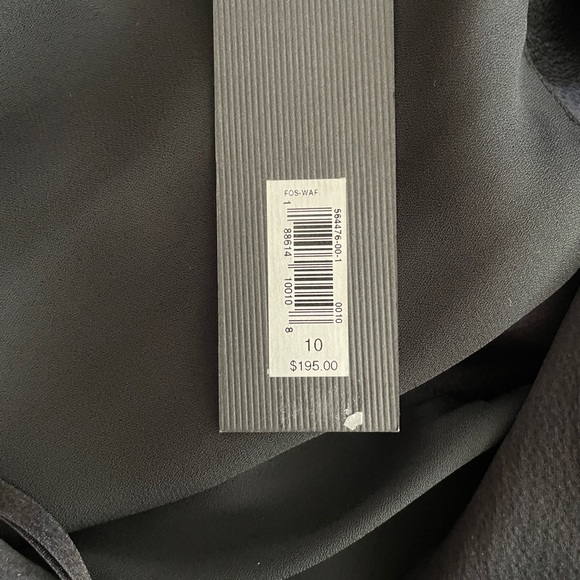 Banana Republic black one shoulder evening dress - Picture 3 of 3